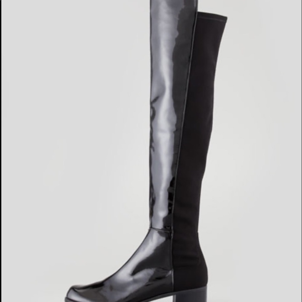 Stuart Weitzman Reserve Patent Boot - image 1